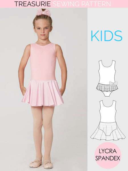 Juliet Leotard Sewing Pattern Release and Sale by Petite Stitchery