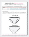 bikini panties pattern, sewing pattern