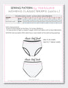Panties Pattern CLASSIC - Womens (U303-L)