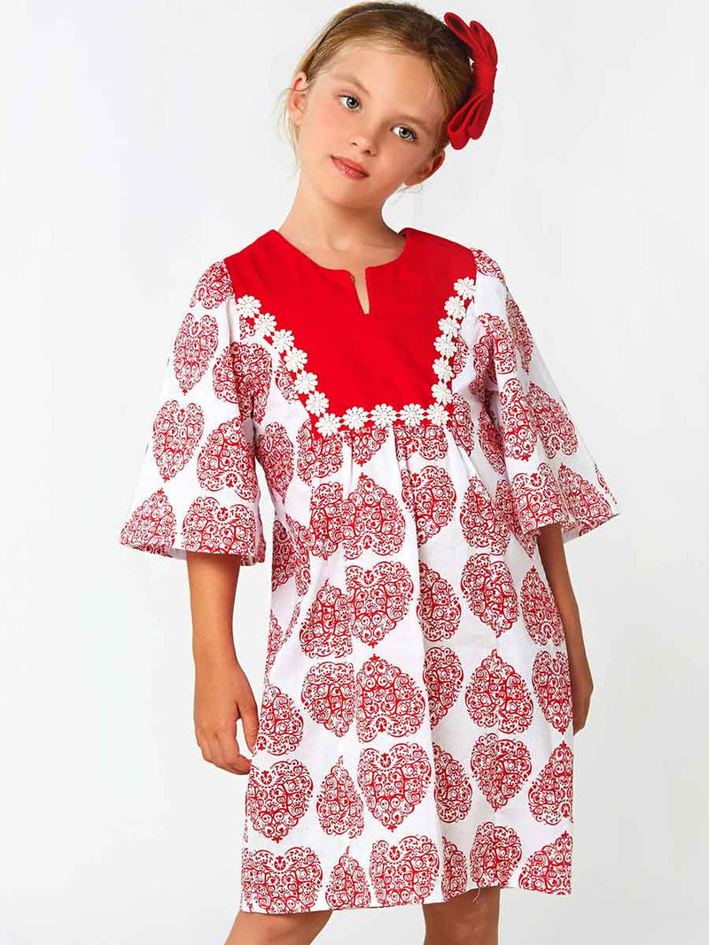 girls dress pattern, tunic pattern