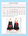 ROBIN - Girls Dress Pattern with Bird Pocket