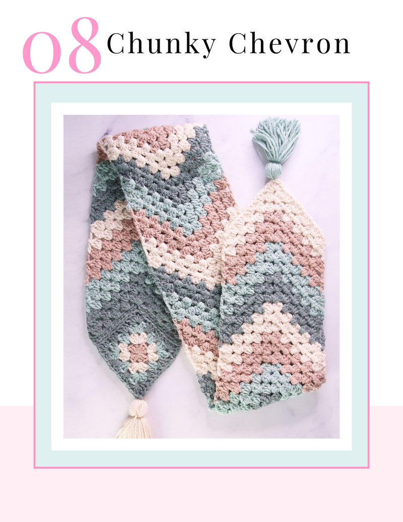 10 Scarf Pattern Bundle VOLUME 1