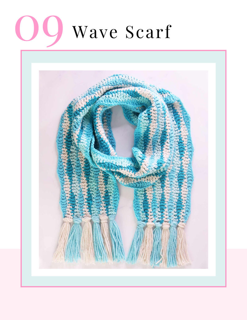 10 Scarf Pattern Bundle VOLUME 1