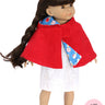 18" doll clothes cape sewing pattern