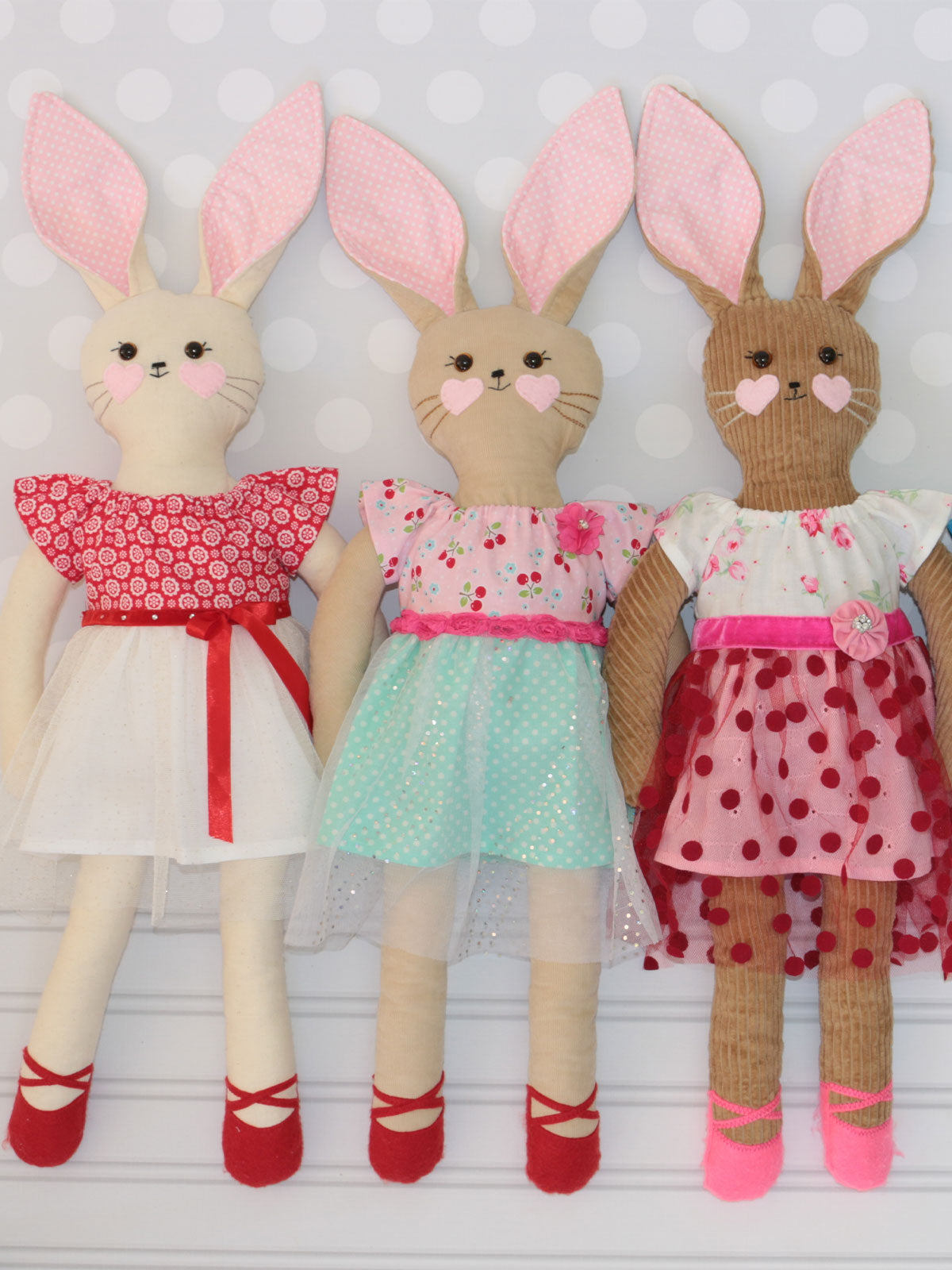 RACHEL - Rabbit Toy Sewing Pattern (T1201)