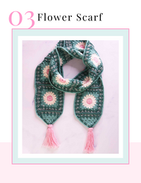 10 Scarf Pattern Bundle VOLUME 2