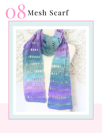 10 Scarf Pattern Bundle VOLUME 2