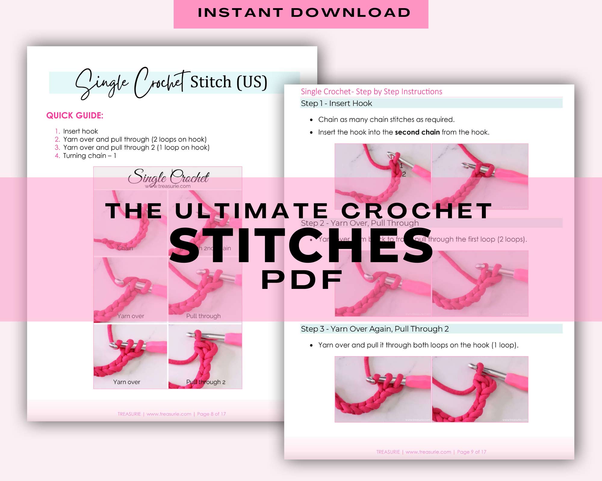 Turning Chain How To Make Chain Stitch Crochet Crochet Stitch