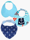 (BIB1) Baby Bib Pattern, Bandana Bib (0-24M)