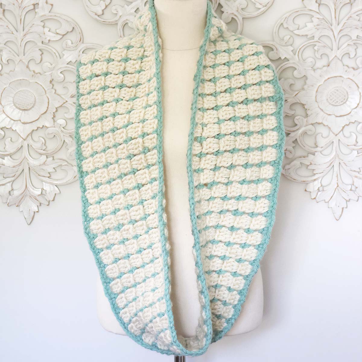 chunky infinity scarf crochet pattern pdf