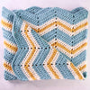 chevron crochet blanket pattern