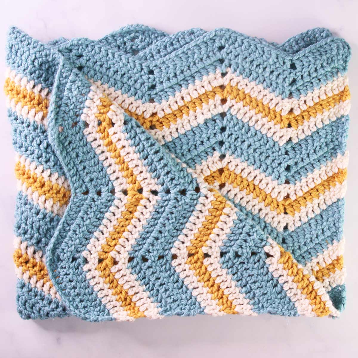 chevron crochet blanket pattern