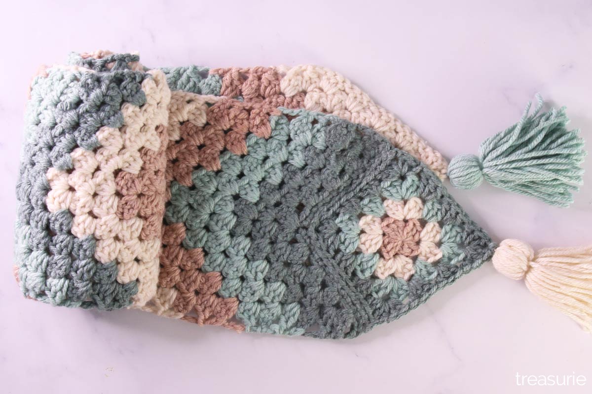 chunky scarf crochet pattern