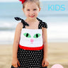 girls cat dress sewing pattern