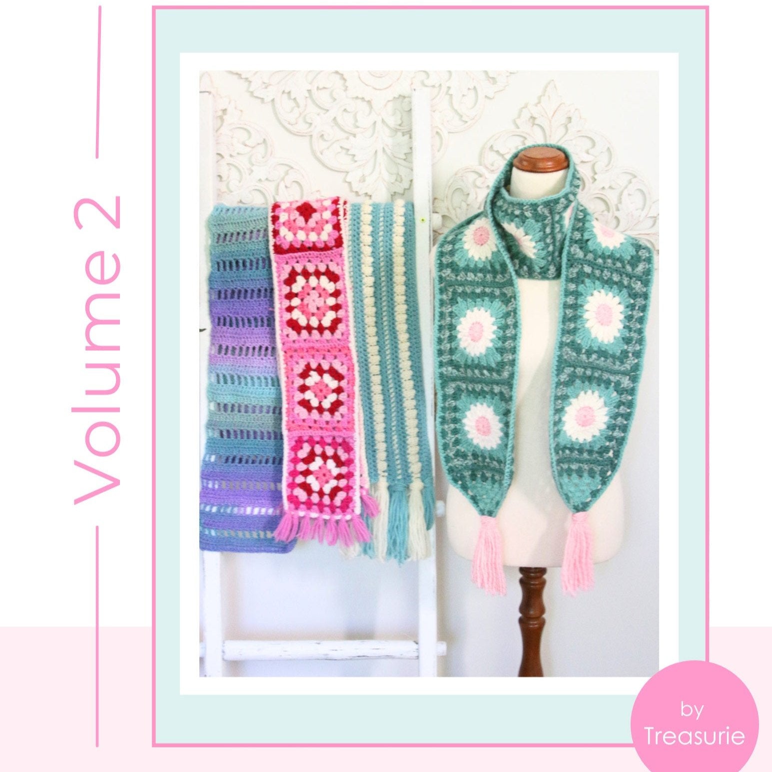 10 Scarf Pattern Bundle VOLUME 2