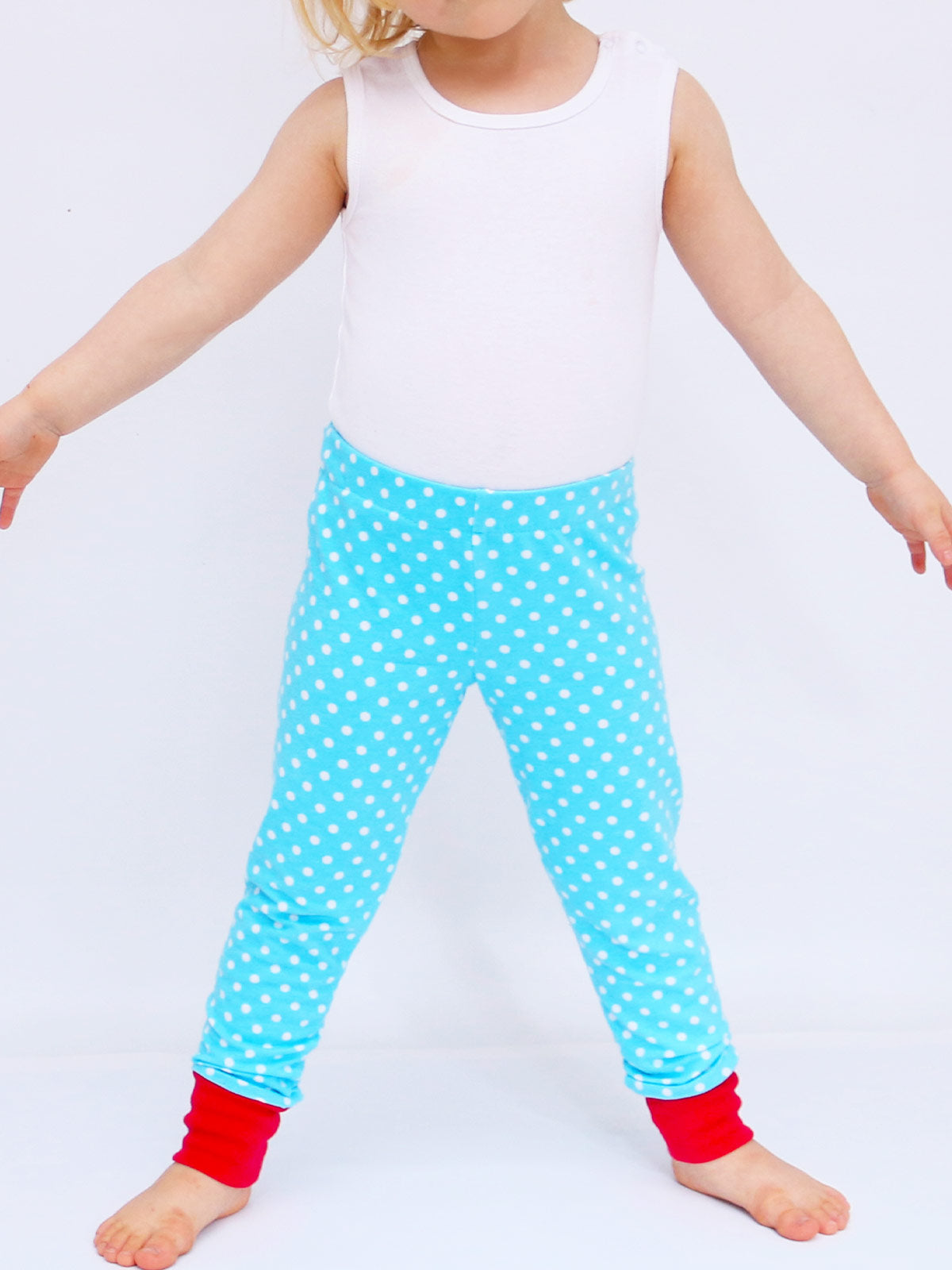 Leggings - Baby Pattern - CUFFED (0-24 Months)