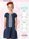 girls peasant dress sewing pattern