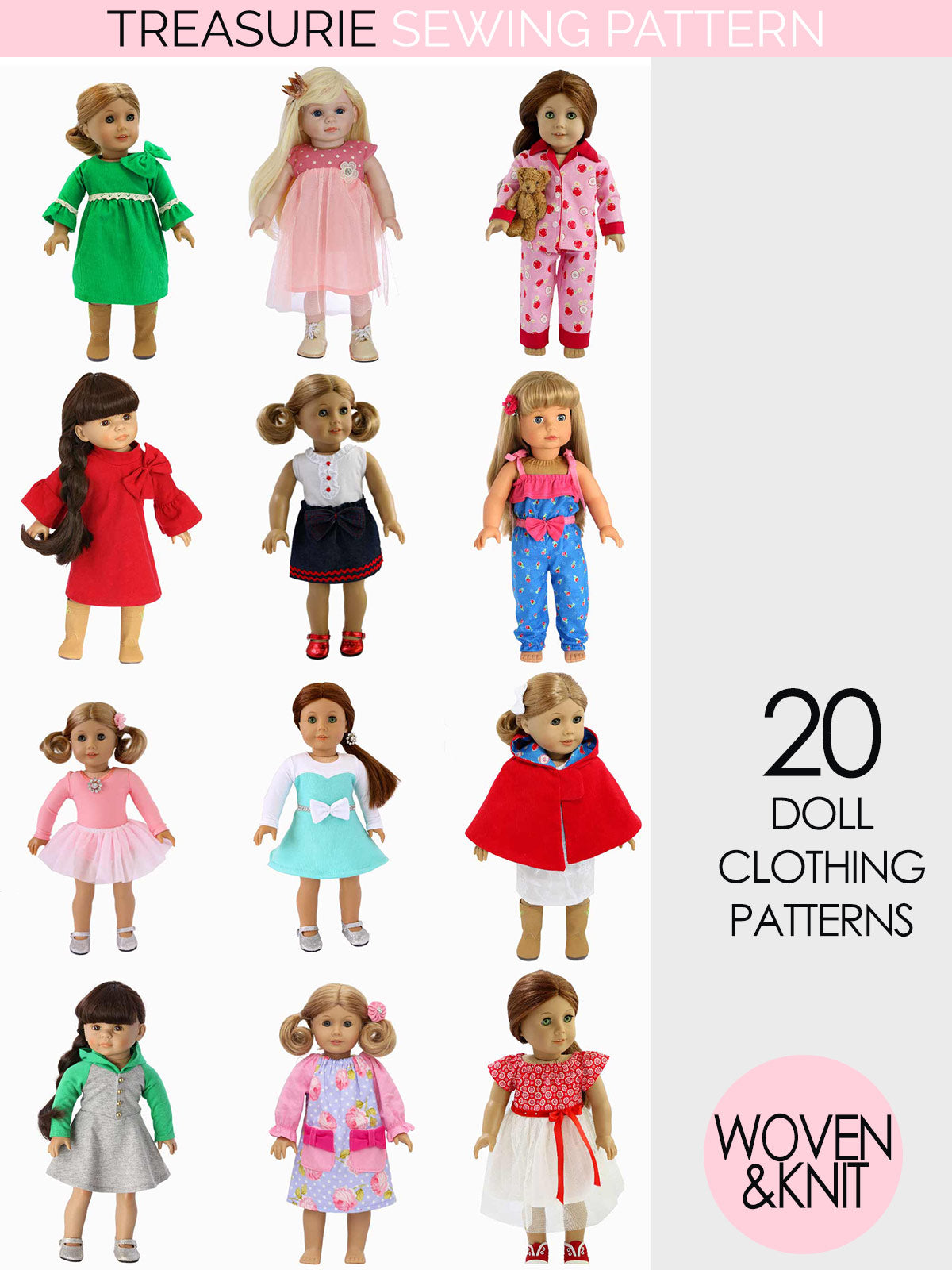 doll clothing sewing patterns