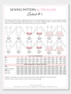 girls leotard with skirt sewing pattern