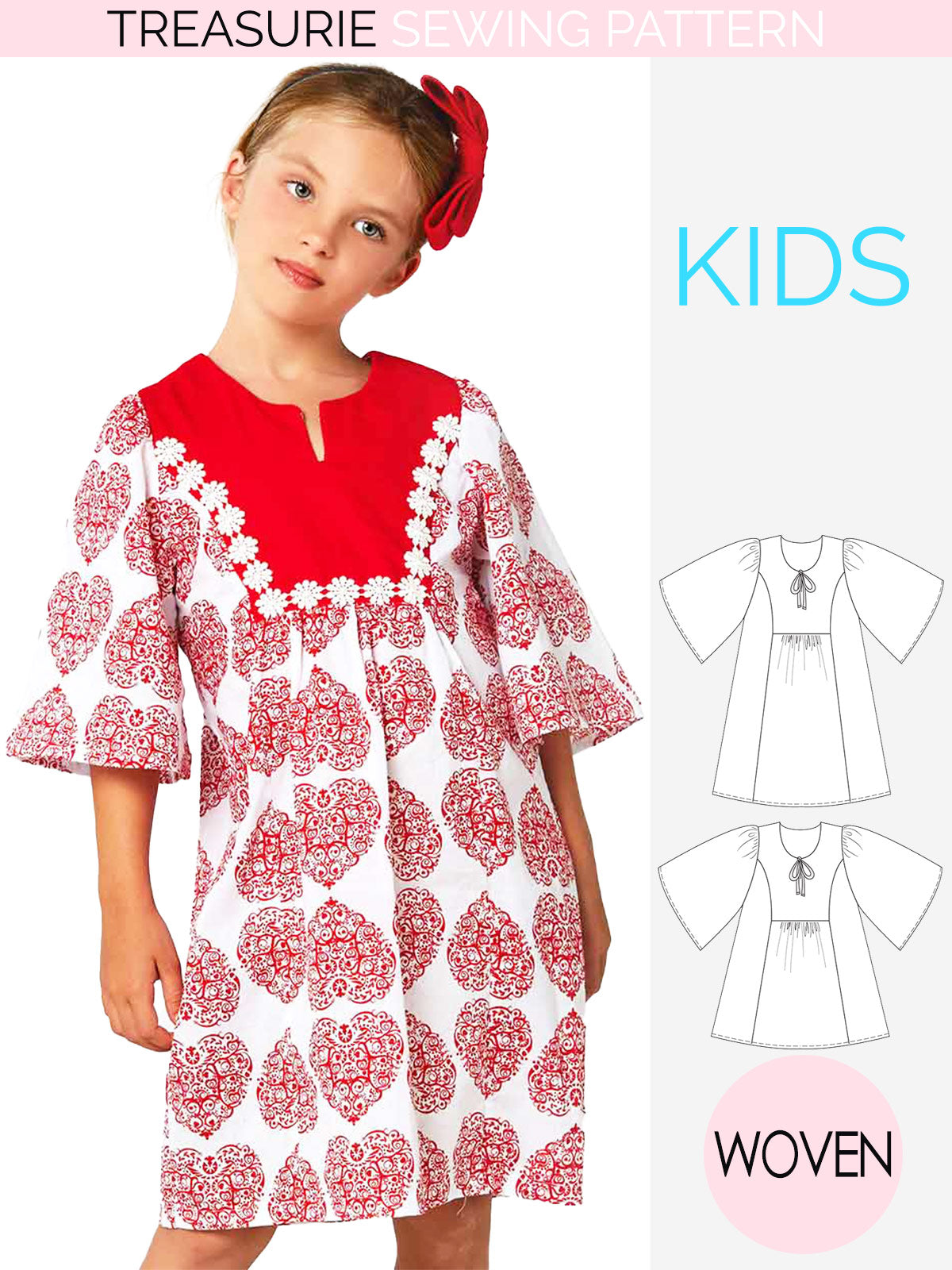 girls tunic sewing pattern