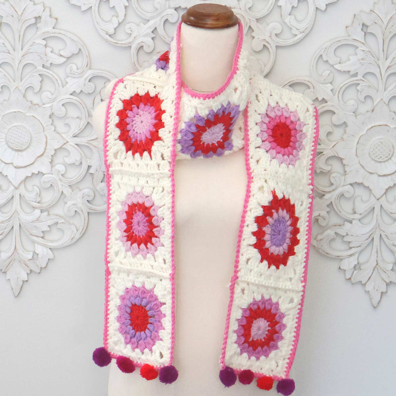 Sunny Scarf Crochet Pattern