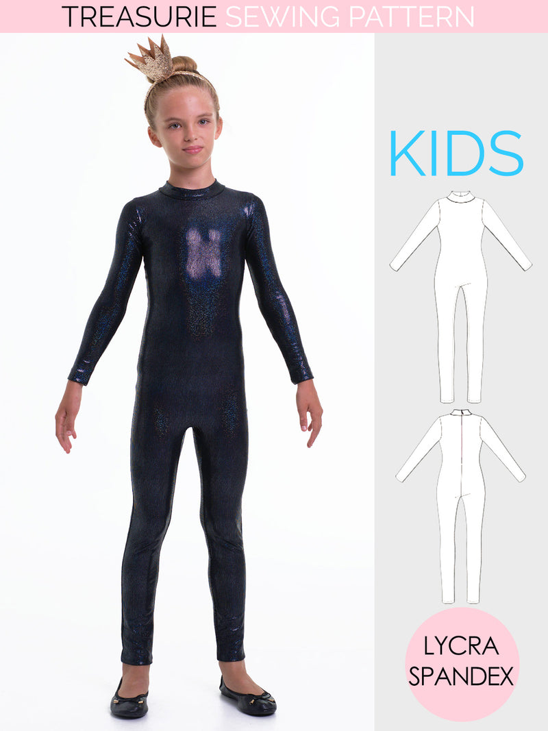 girls bodysuit sewing pattern