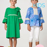 girls dress and top sewing pattern