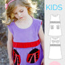 girls a line dress sewing pattern