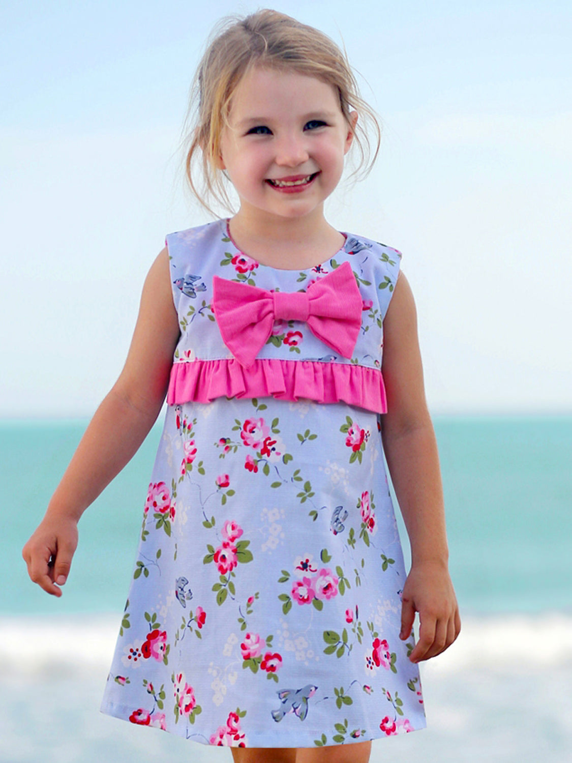 LUCY - Girls Dress Patterns - A-line Dress Patterns TREASURIE LUCY - Girls Dress Patterns - A-line Dress Patterns TREASURIE