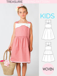 girls dress sewing pattern