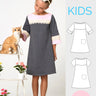 stretch fabric girls dress pattern