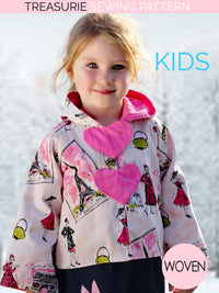 girls jacket sewing pattern