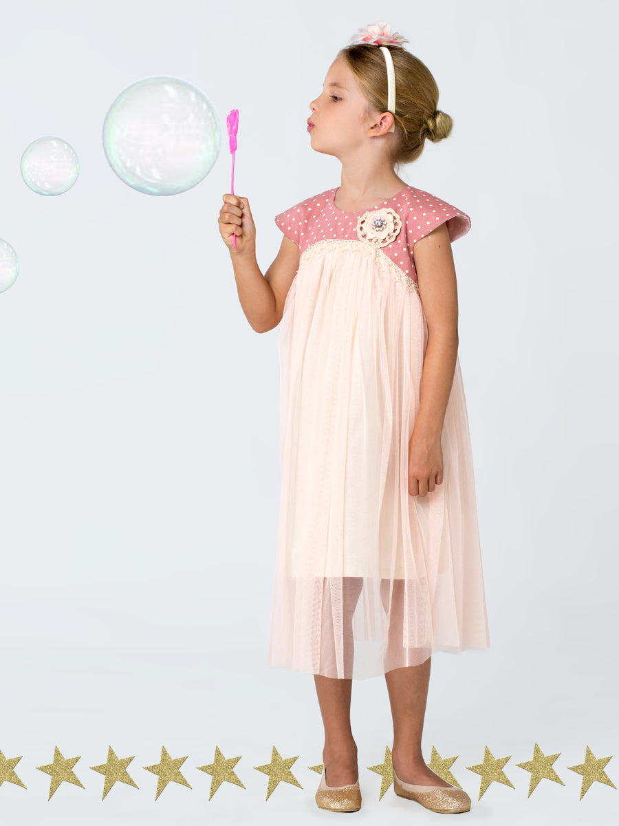 girls pretty dress sewing pattern