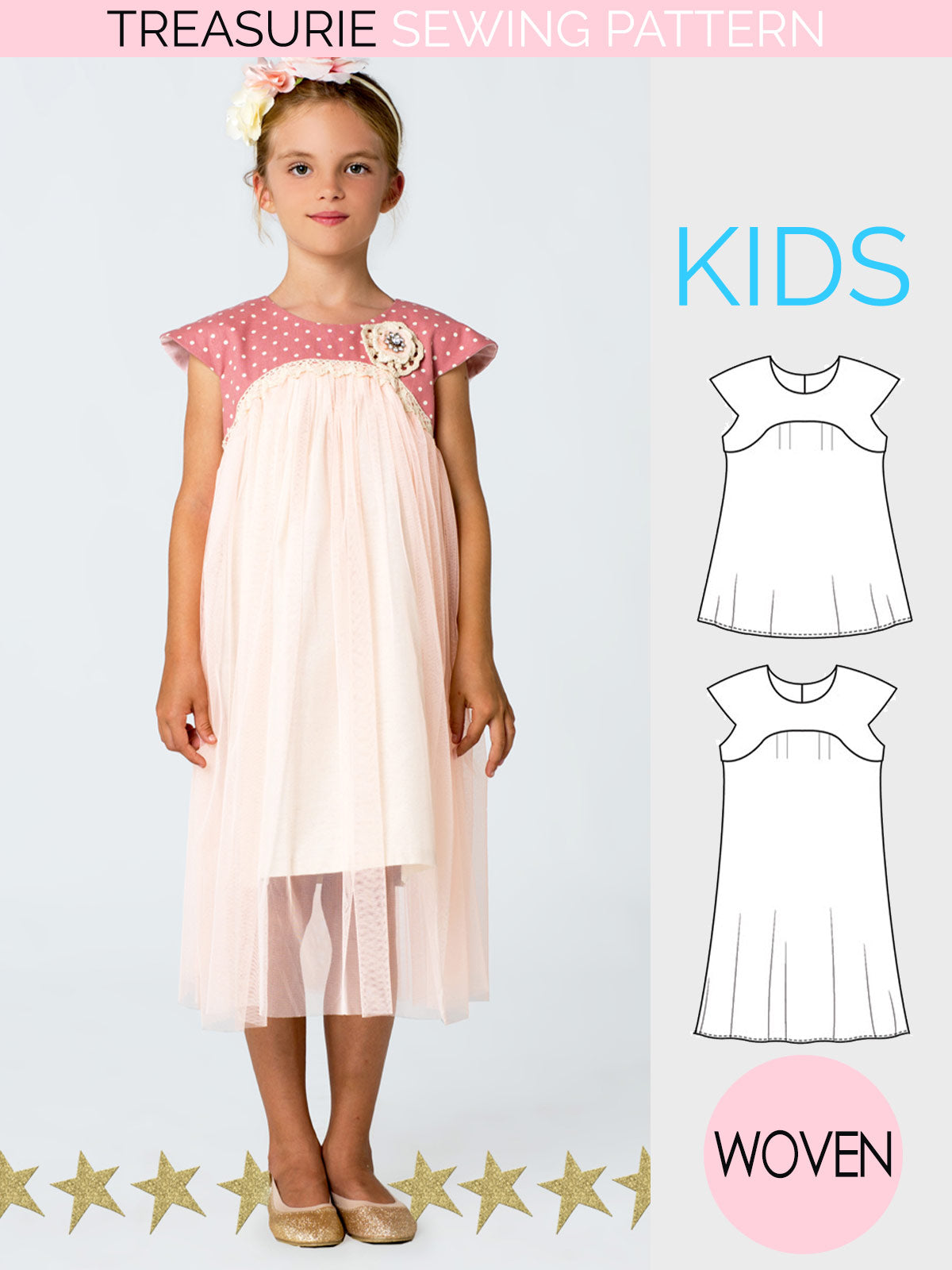 girls tutu dress sewing pattern