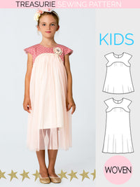 girls tutu dress sewing pattern