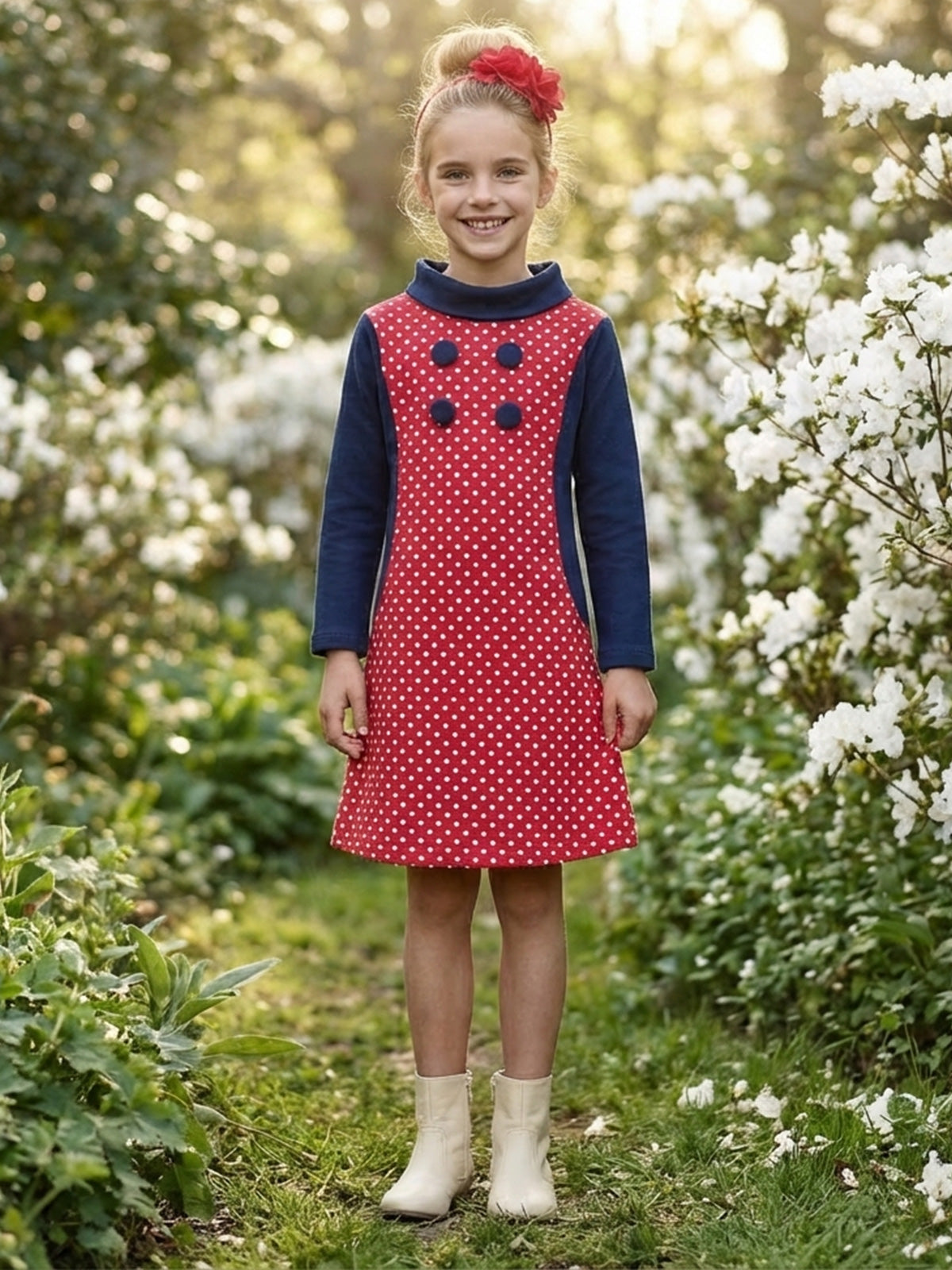Amy Girls Dress Sewing Pattern TREASURIE Amy Girls Dress Sewing Pattern TREASURIE