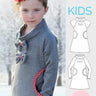 girls stretch winter dress pattern