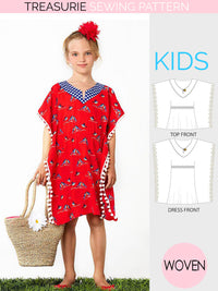 girls kaftan pattern