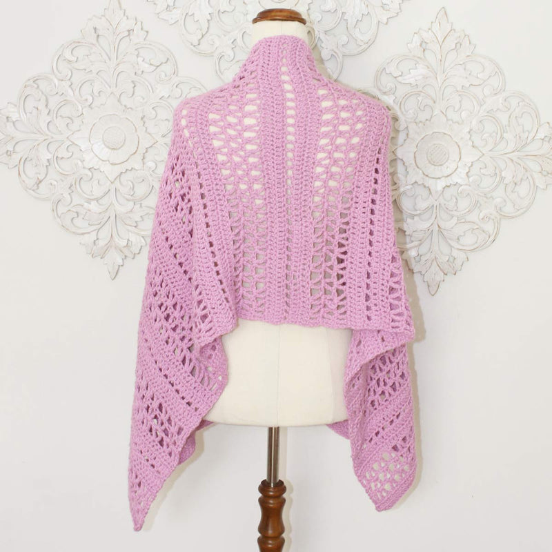 Rectangle Crochet Shawl Pattern