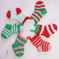 mini stocking crochet patter