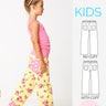 kids pajama pants sewing pattern