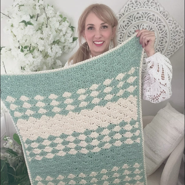 Shell Blanket Crochet Pattern