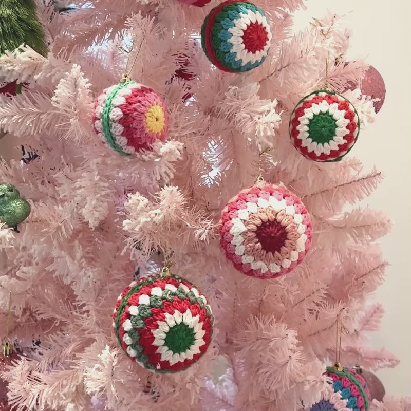 Christmas ball crochet pattern