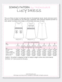 girls a line dress sewing pattern