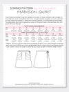 girls wrap skirt sewing pattern