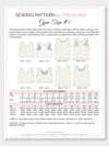 gym tops 1 sewing pattern