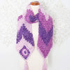 Chevron crochet scarf pattern