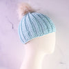 ribbed crochet beanie pattern pdf