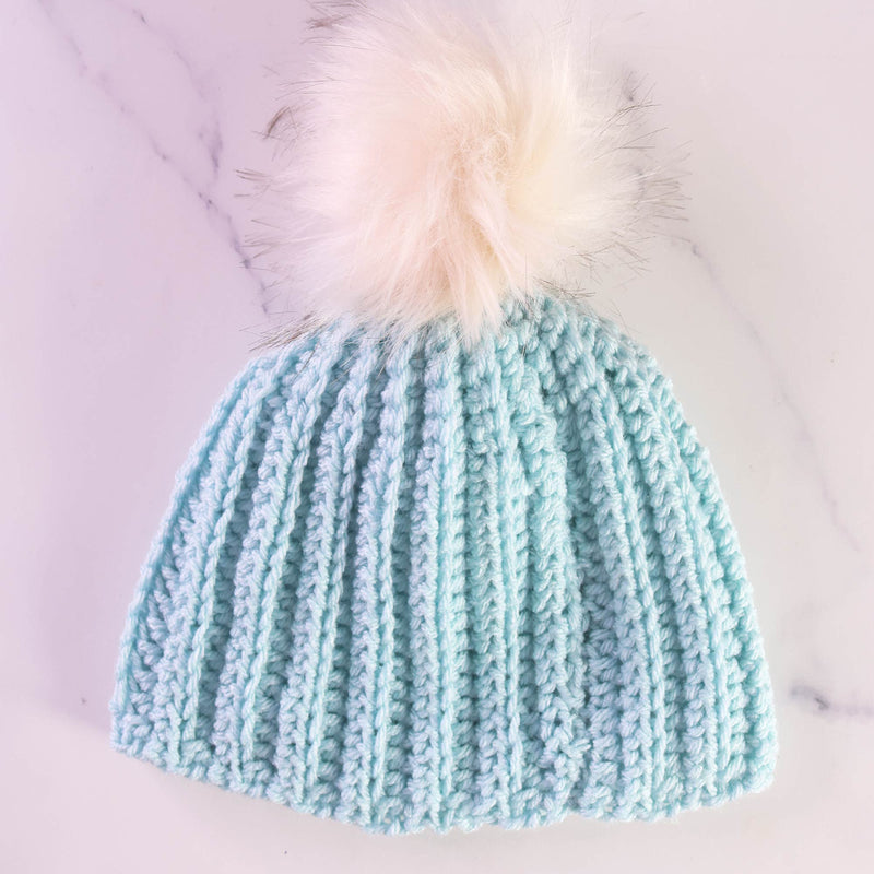 ribbed crochet beanie pattern pdf