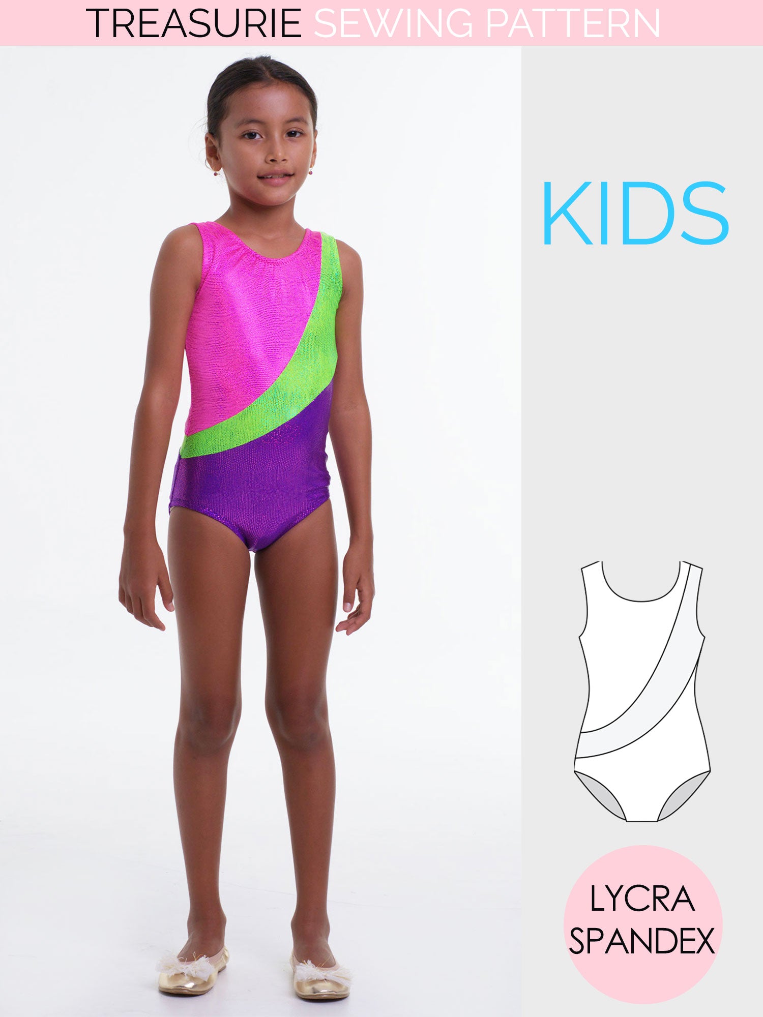 girls swimsuit pattern, girls leotard pattern